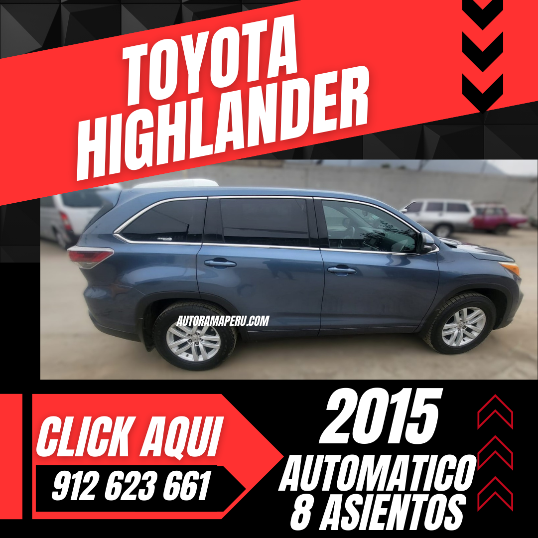 TOYOTA HIGHLANDER 2015