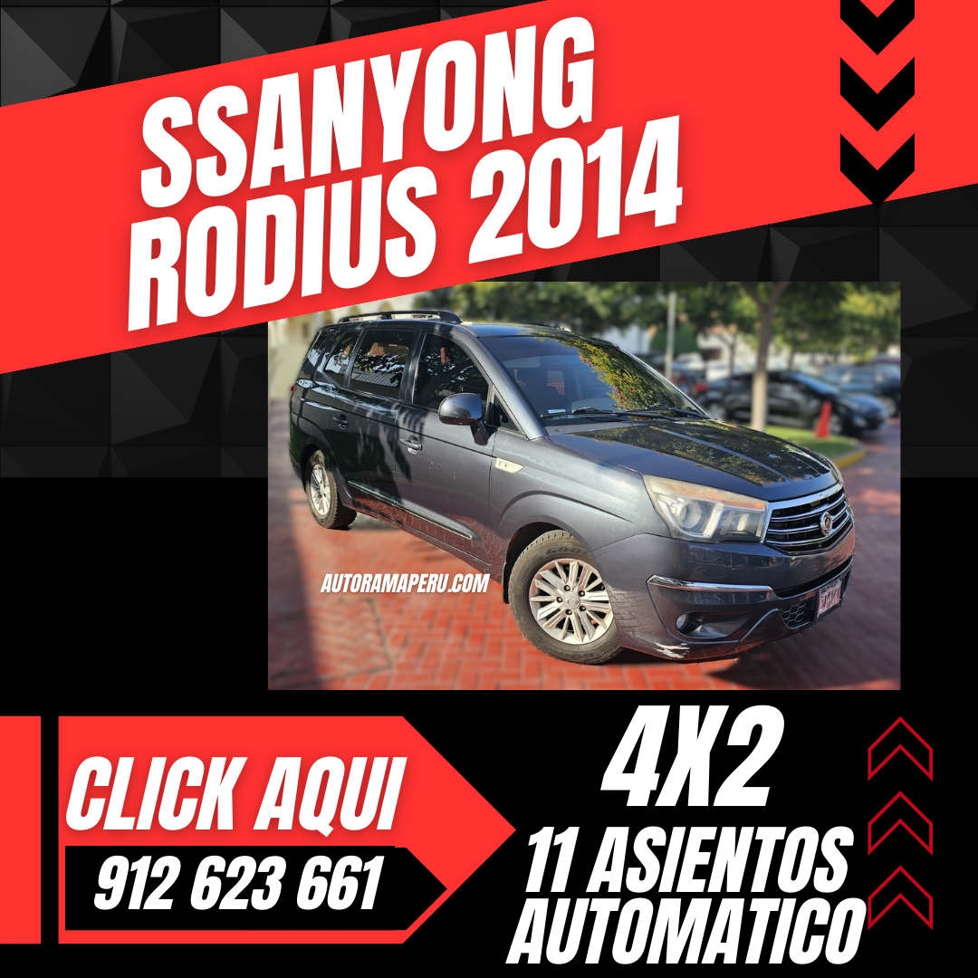 SSANYONG RODIUS  2014